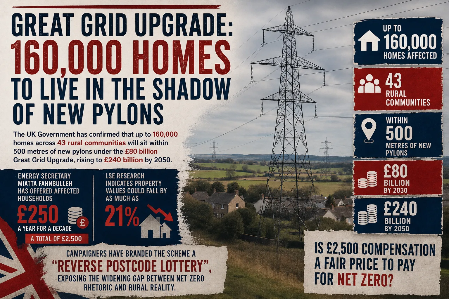 Britain's £80 Billion Pylon Gamble