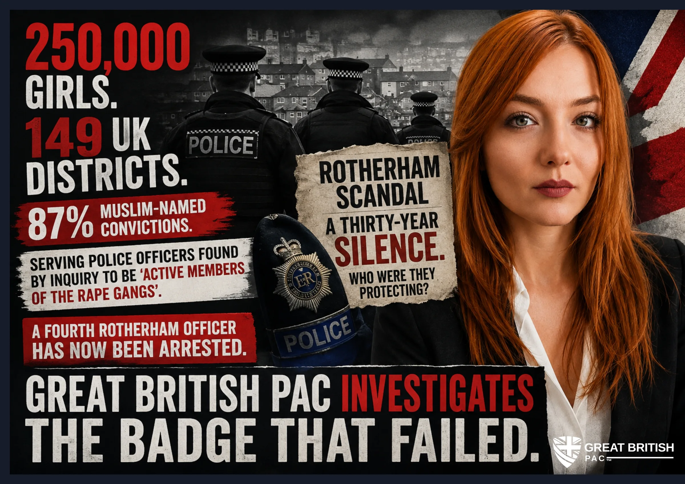 Great British PAC Investigates: Rotherham's Rotten Badge, and the Testimony Britain Was Never Meant to Hear