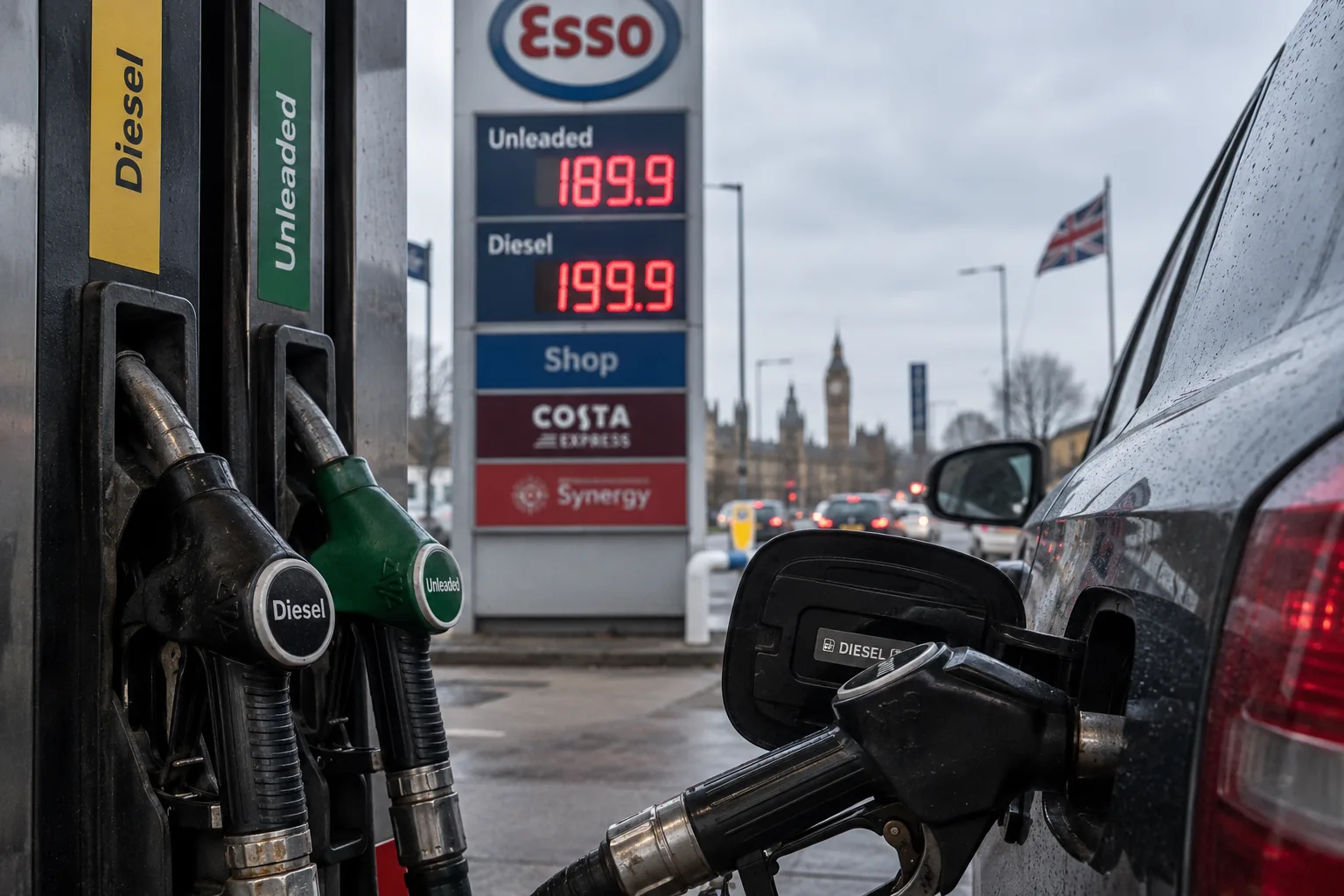 Diesel closes in on its all-time record, and Whitehall's rationing plan is ready