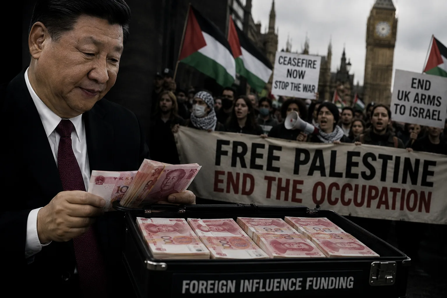 When Foreign Money Marches Through London