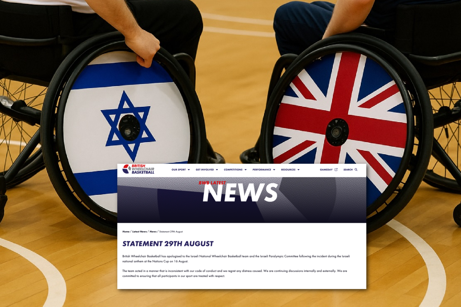 Wheelchair Basketball Team Apologises After GBPAC Pressure Over Anthem Protest
