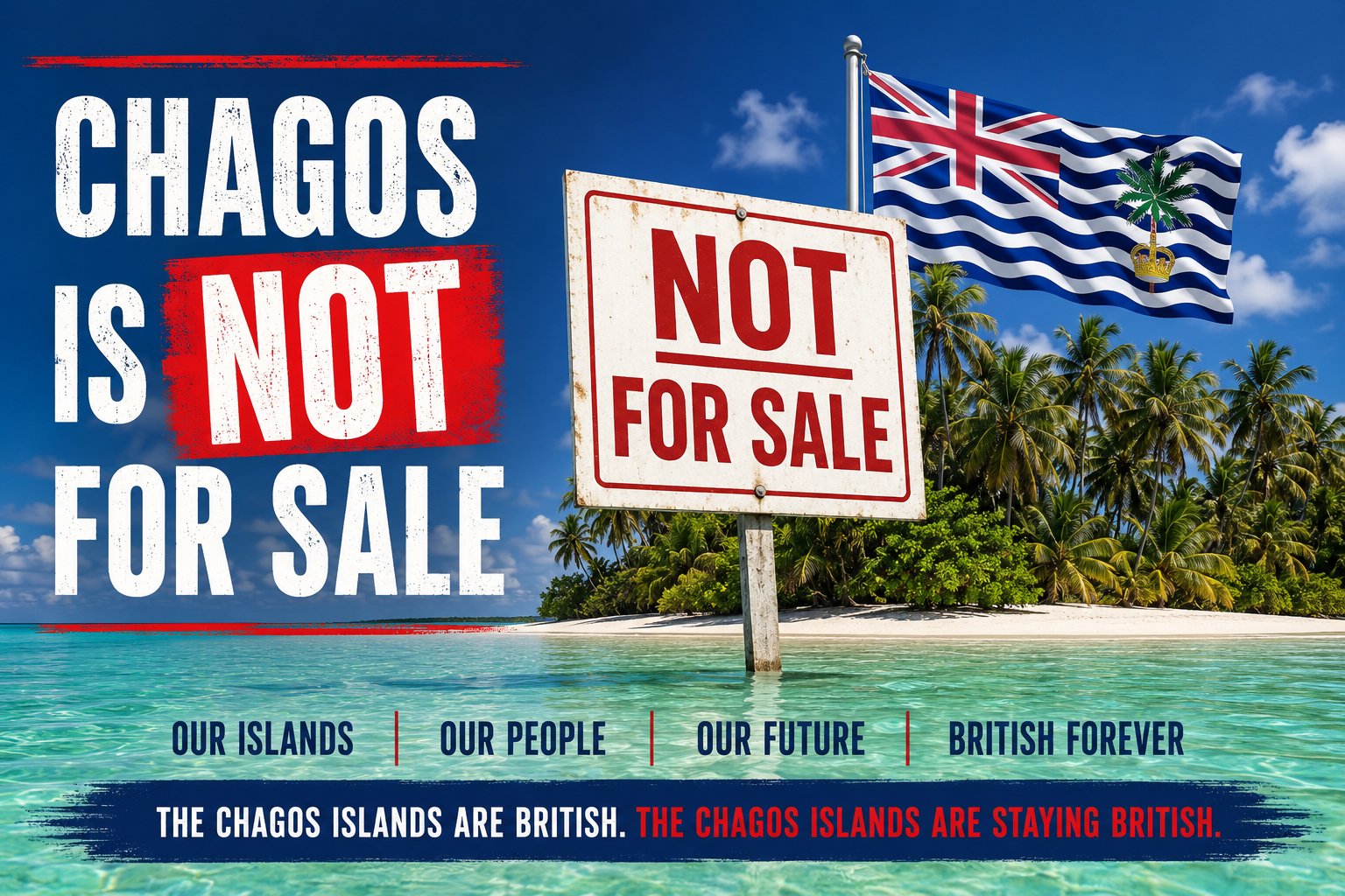 Chagos Isn't For Sale, America