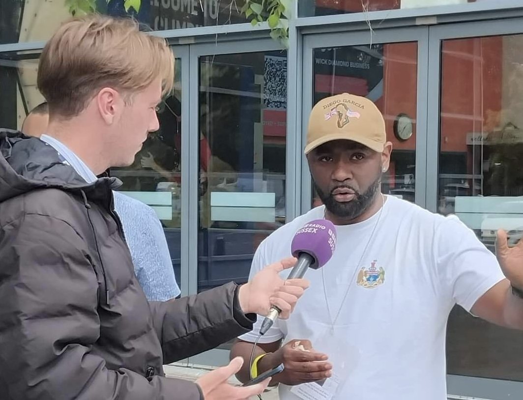 Chagossian campaigner Misley Mandarin