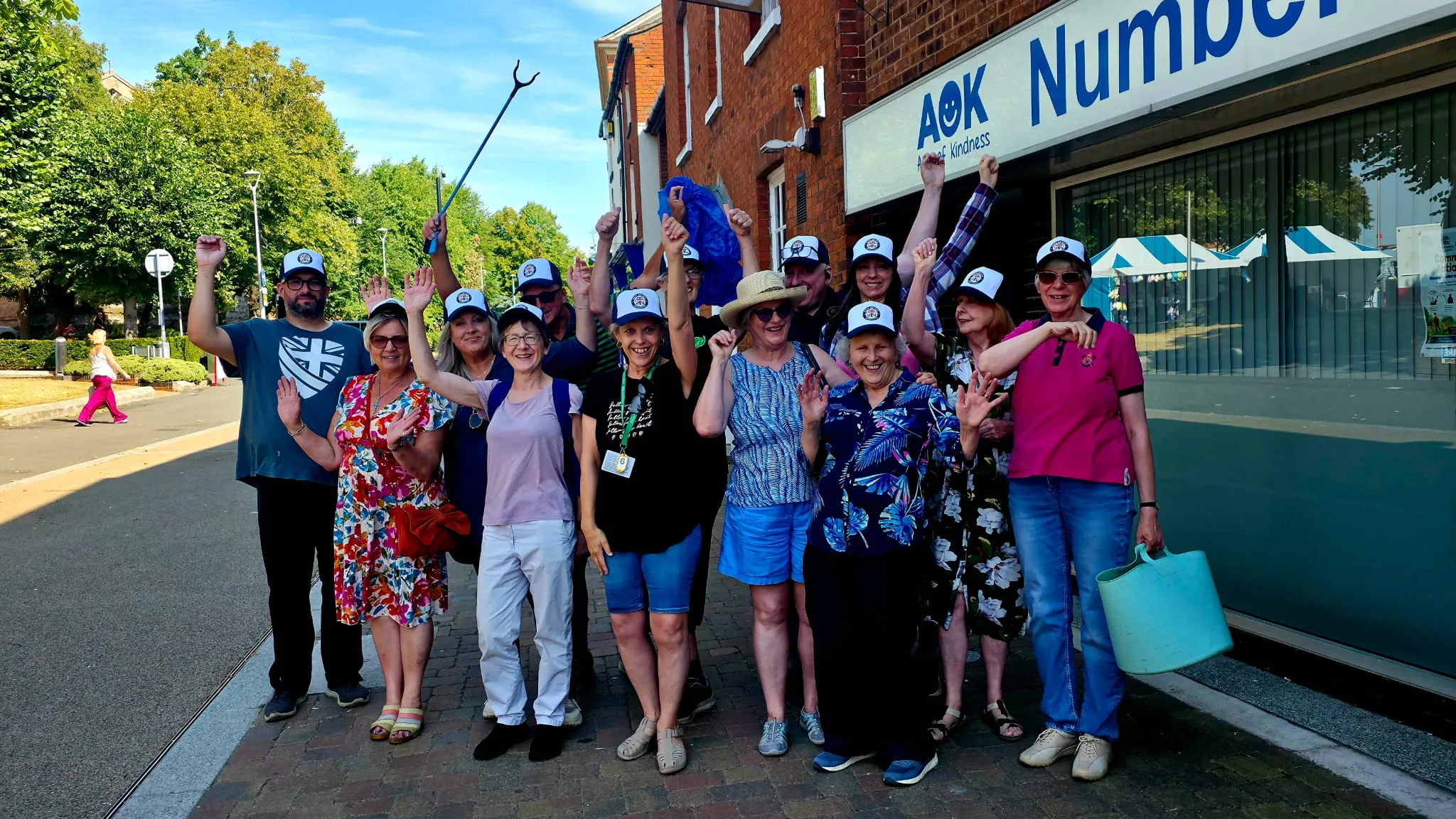 Great British PAC Roll Up Their Sleeves for First 'Make Britain Beautiful' Clean-Up
