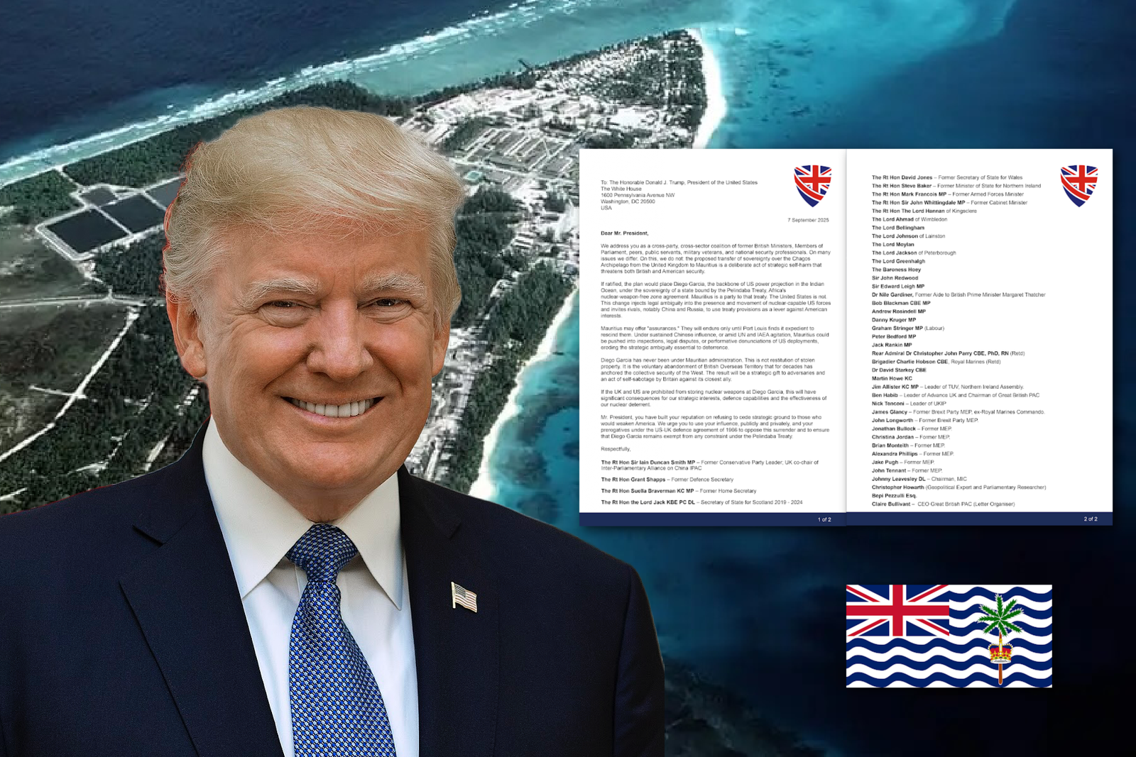 Diplomatic pressure mounting over the Chagos deal in Washington