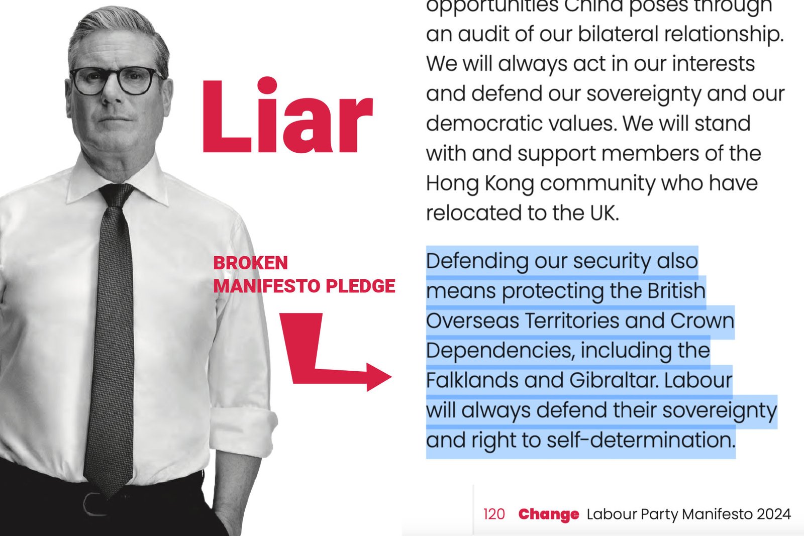 Starmer's Chagos Betrayal: Labour Tears Up Its Own Manifesto Pledge