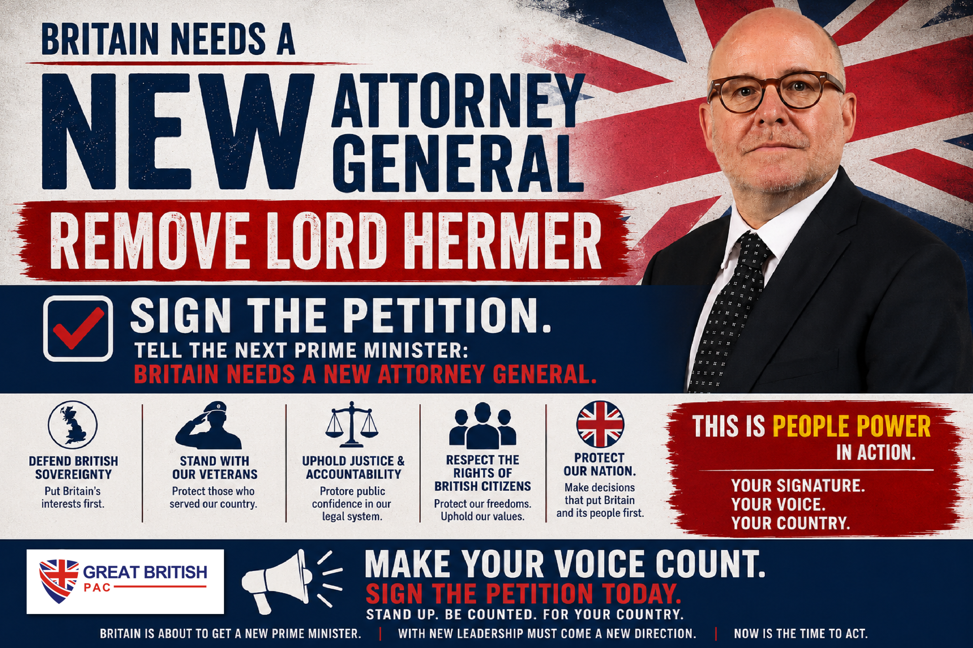 Britain Needs a New Attorney General: Remove Lord Hermer